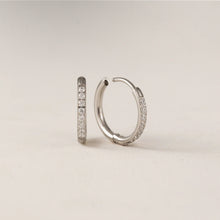 Waterproof Evie 15mm Hoop Earrings - Silver
