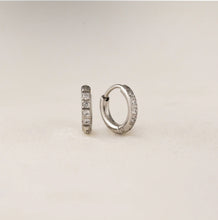 Waterproof Evie 10mm Hoop Earrings - Silver