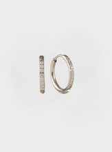 Waterproof Evie 15mm Hoop Earrings - Silver