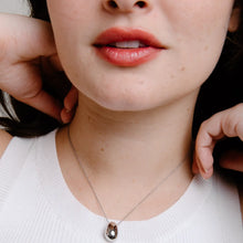 Ball Drop Necklace - Silver