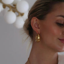 Asher Chunky Hoops- Gold