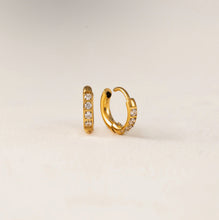 Waterproof Evie 10mm Hoop Earrings - Gold