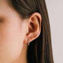 Waterproof Evie 10mm Hoop Earrings - Silver