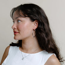 Large Hoops - Silver
