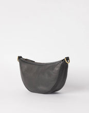 Leo Leather Crossbody Bag - Black