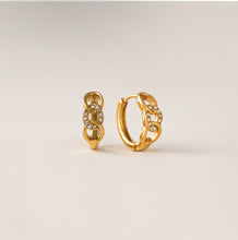 Waterproof Kai Hoop Earrings- Gold