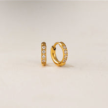 Waterproof Evie 10mm Hoop Earrings - Gold
