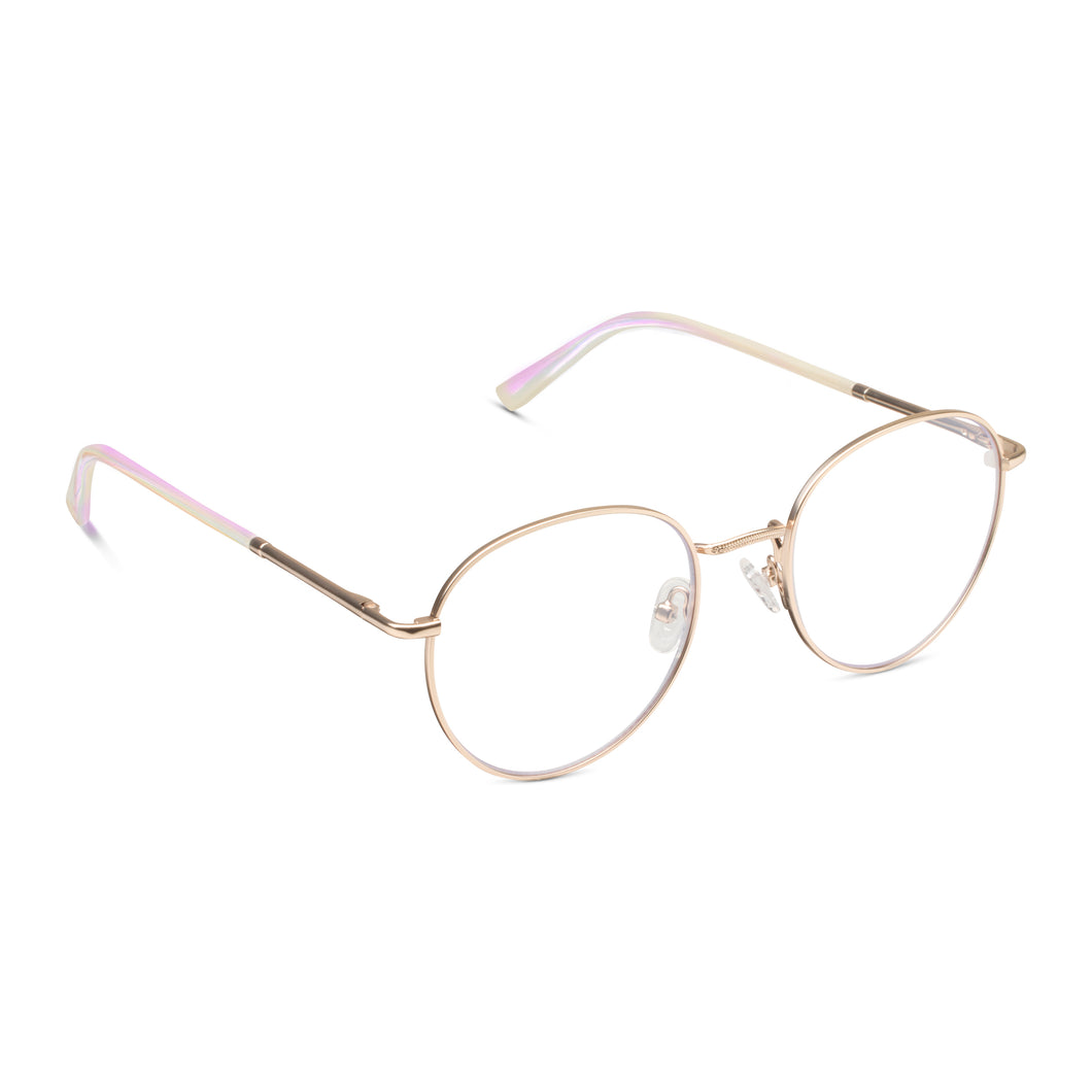 Classified Blue Light Glasses - Gold