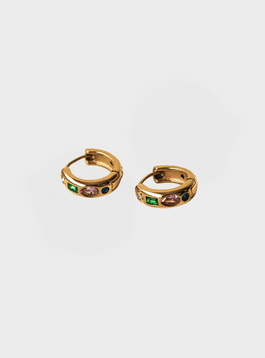Lipa Hoop Earrings - Gold