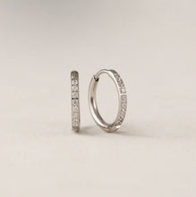 Waterproof Evie 15mm Hoop Earrings - Silver