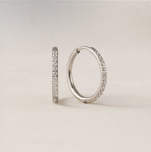 Waterproof Evie 20mm Hoop Earrings - Silver
