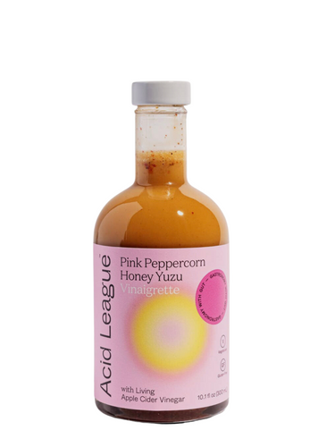 Pink Peppercorn Honey Yuzu Vinaigrette