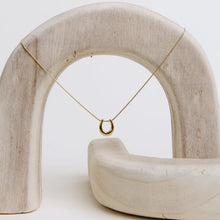Horseshoe Necklace - Gold