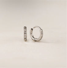 Waterproof Evie 10mm Hoop Earrings - Silver