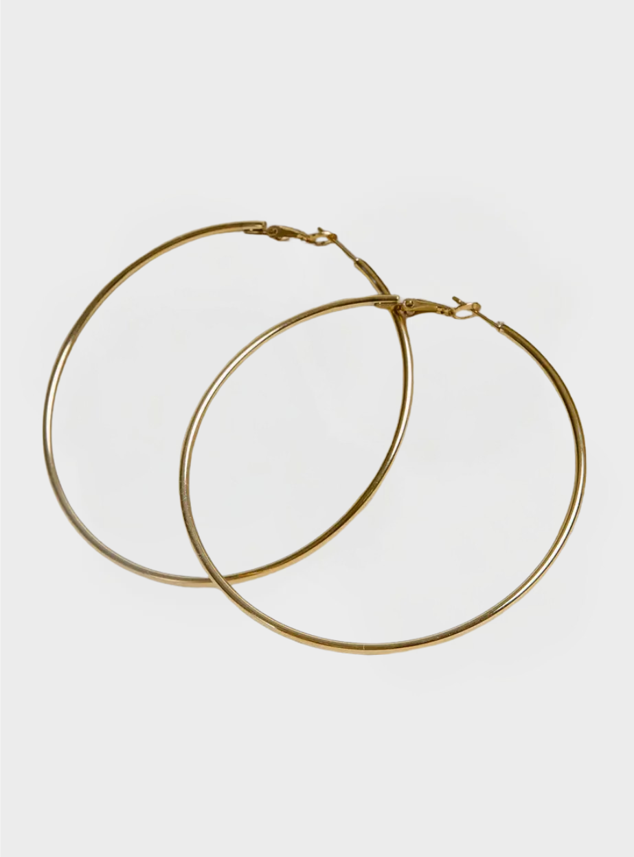 XLarge Hoops - Gold