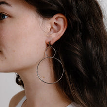 Hazel Hoops - Silver