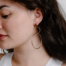 Hazel Hoops - Gold