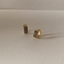 Tara Hoops - Gold/Black