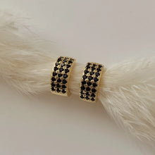 Tara Hoops - Gold/Black