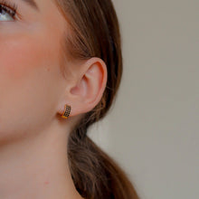 Tara Hoops - Gold/Black