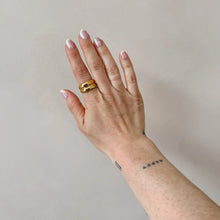 Double Bubble Ring - Gold