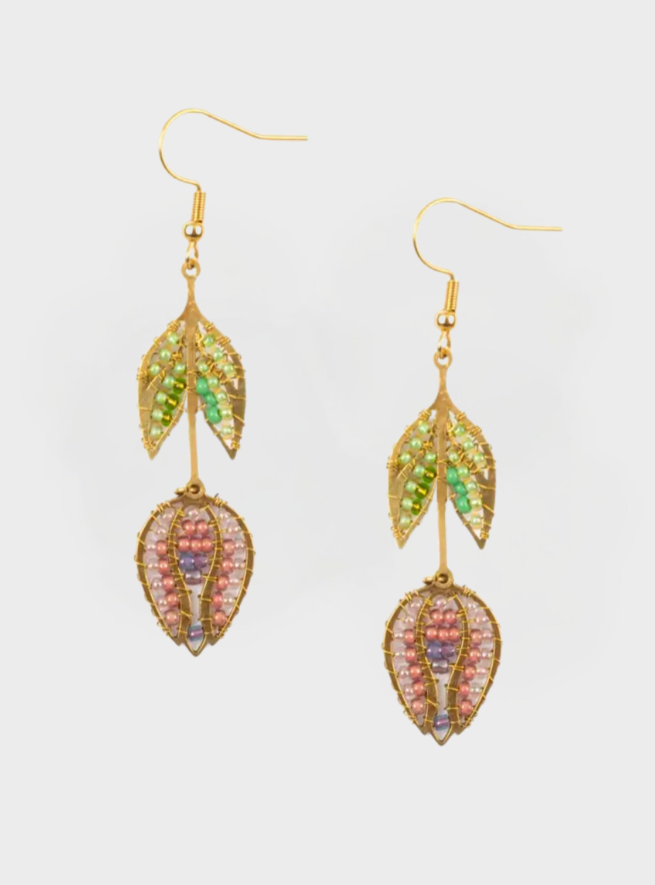 Tulip Earrings - Pastel