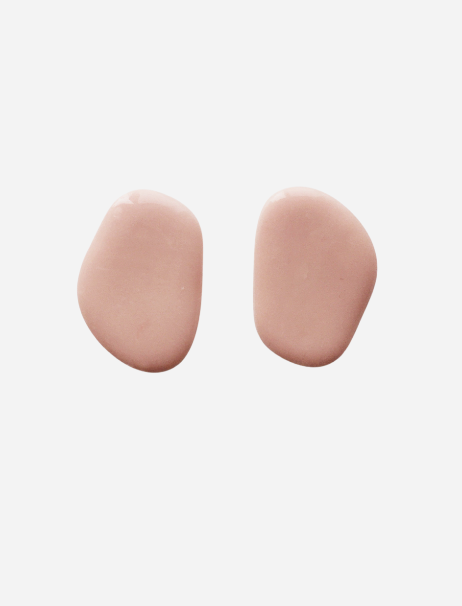 Isle Stud Earrings - Pink