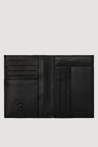 Nappa Leather Riley Wallet - Black