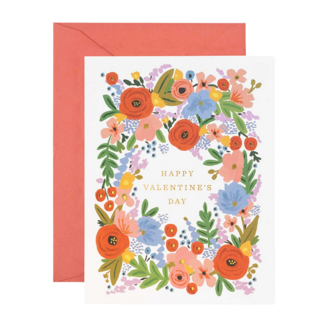 Valentine's Bouquet Card