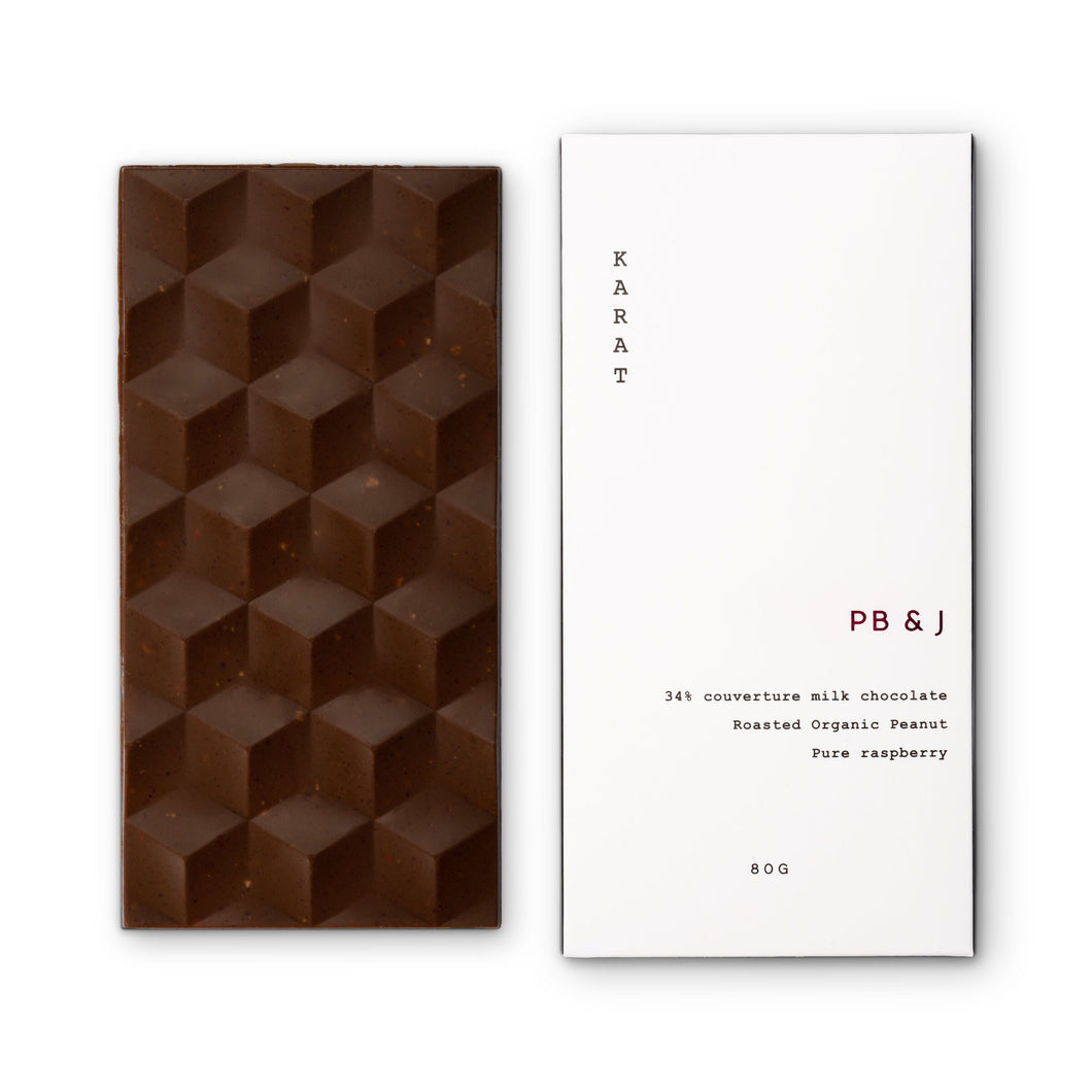 PB & J Milk Chocolate Bar