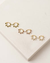 Talia Hoop Earrings - Mulberry