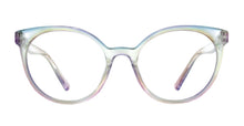 Moonstone Blue Light Glasses - Clear Iridescent