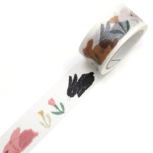 Washi Tape - Miki Tamura Lazy Rabbit 20mm