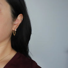 Zuri Chain Drop Earrings - Gold