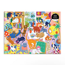 Cozy Cat Club 1000 Piece Puzzle