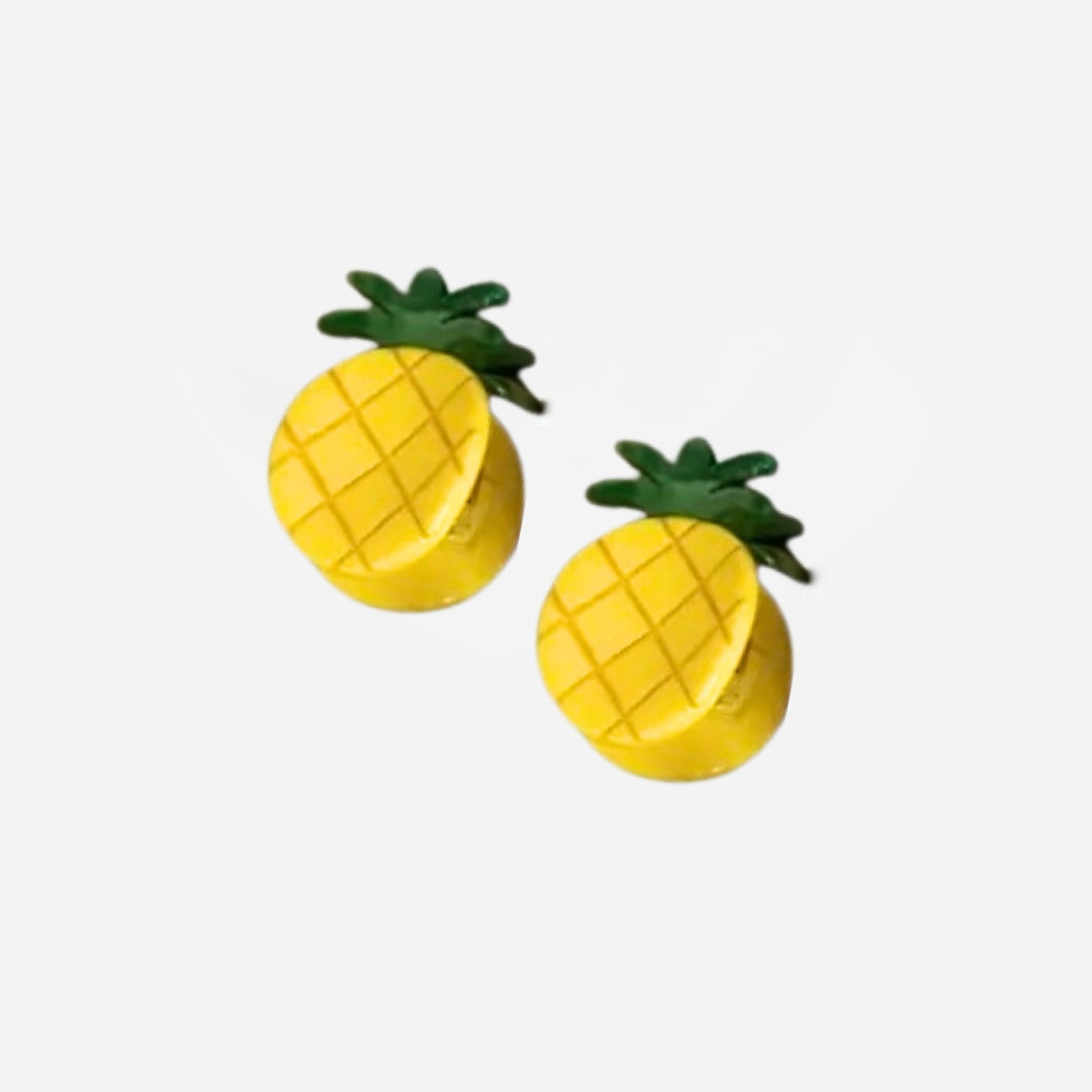 Fruit Mini Clips - Set of 2 - Pineapples