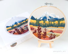 Mount Robson Autumn DIY Embroidery Kit