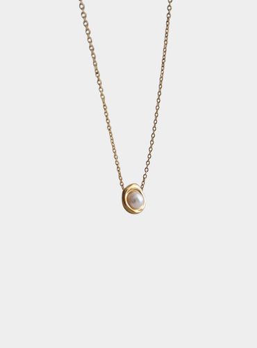 Penelope Pearl Necklace - Gold