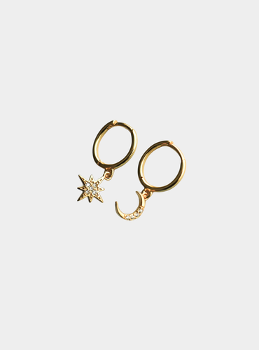 Pryano Hoop Earrings - Gold