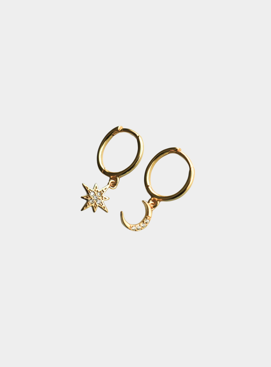 Pryano Hoop Earrings - Gold