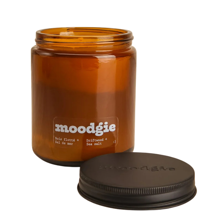 Driftwood + Sea Salt - Moodgie Soy Candle - 8 oz
