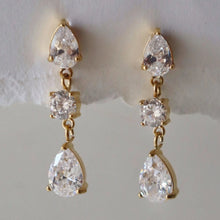 Josie Dangle Earrings - Gold