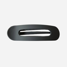 Jumbo Matte Flat Claw Clip - Charcoal Black