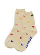 Crew Sock - Hearts