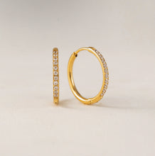 Waterproof Evie 20mm Hoop Earrings - Gold