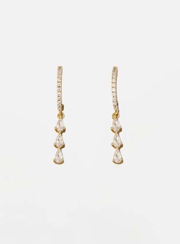 Leigha Hoop Earrings - Gold