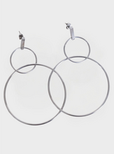 Hazel Hoops - Silver