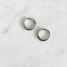 Mini Hoops - Silver