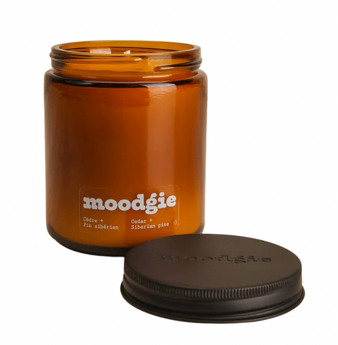 Cedar + Siberian Pine - Moodgie Soy Candle - 8 oz