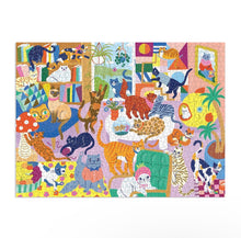 Cozy Cat Club 1000 Piece Puzzle